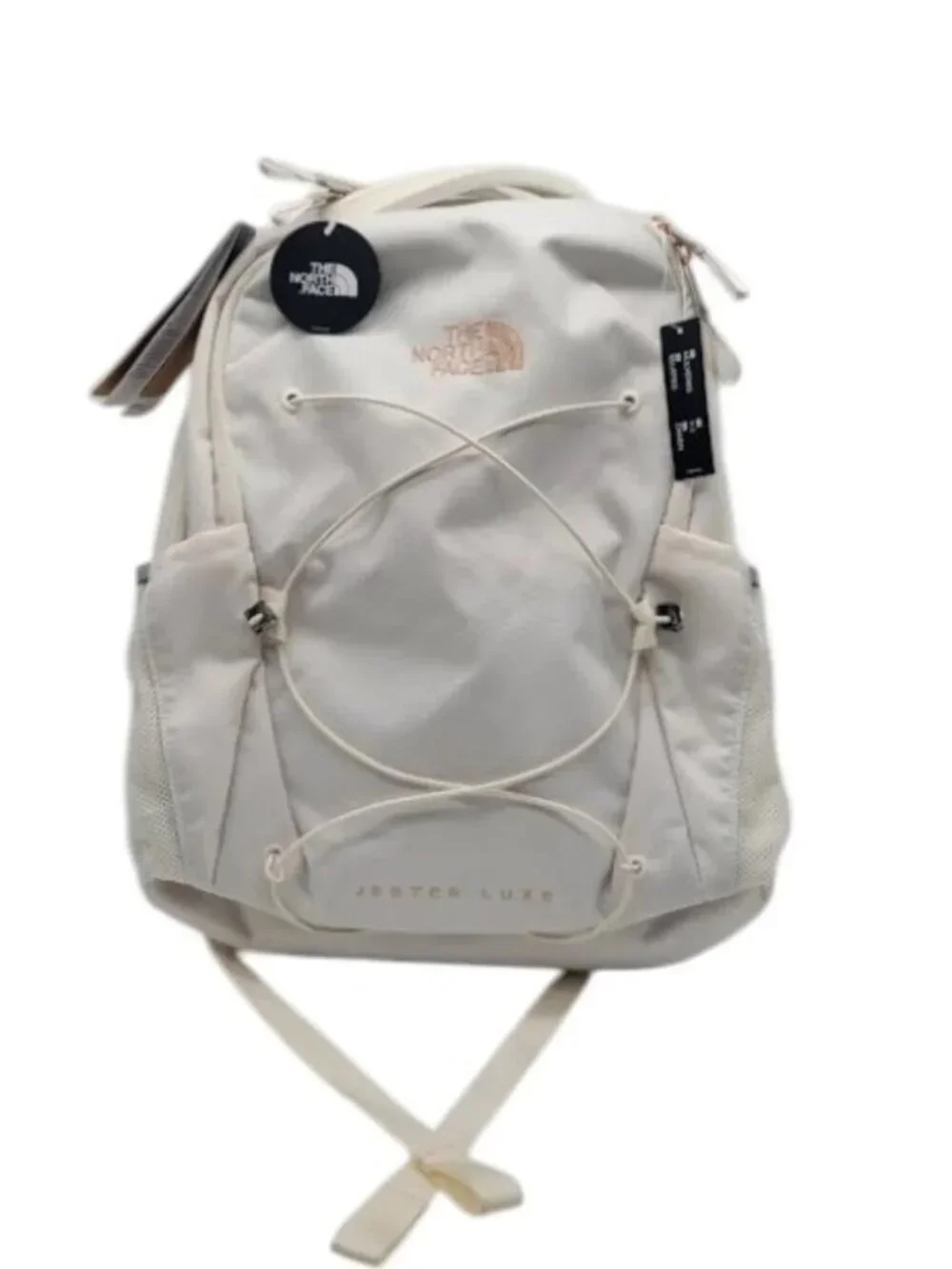 THE NORTH FACE Jester Luxe Backpack Gardenia White Women’s NWT One Size